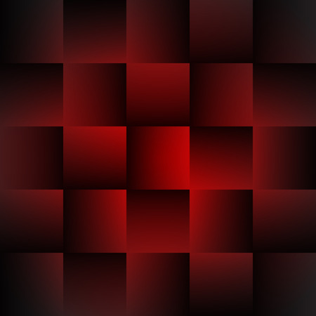 Red Geometric Background with Squares - Abstract Wallpaperの写真素材