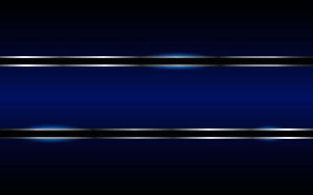 Dark Blue and Black Abstract Background - Science, Spaceの写真素材