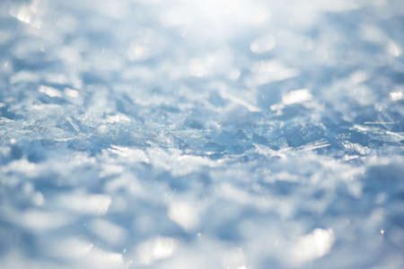Snow - textured background with empty light copy space for textの写真素材