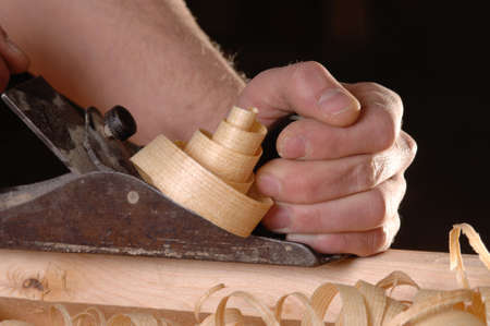 Male workers' hands