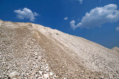 a few stones lying on the hillsideの写真素材
