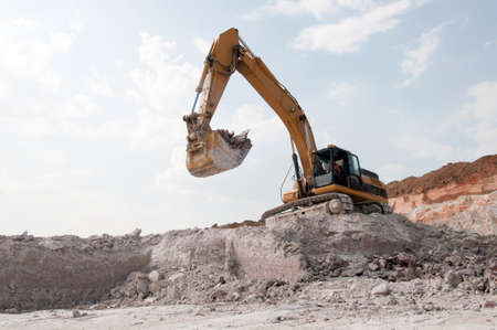 loading a large lorry building materialの写真素材