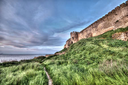 Citadel on the Dniester estuary. Old fortress in town Bilhorod-Dnistrovski, Odessa region. The South of Ukraineの写真素材