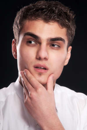 portrait of a young man