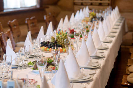 restaurant in the style of an ancient castleの写真素材