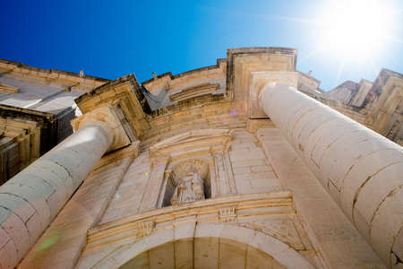 Church of St. Vincent Outside the Walls, or Iglesia de Sao Vicente de Fora in Lisbon, Portugalの写真素材