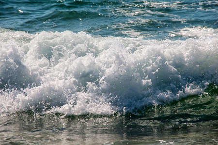 Idyllic wild beach in summertime. Atlantic Ocean, Portugal.の写真素材
