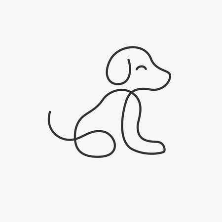 Dog Vectorのイラスト素材