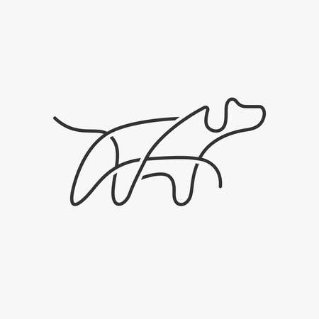 Dog Vectorのイラスト素材