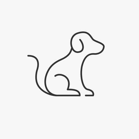 Dog Vectorのイラスト素材