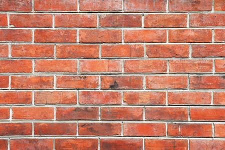 Red brick wall texture background.の写真素材