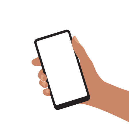Smartphone in hand