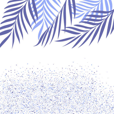 Minimalist abstract banner in very peri color.のイラスト素材
