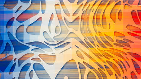 Abstract paper cut backdrop, pixel art pattern background. Random colorful mosaic for web,...