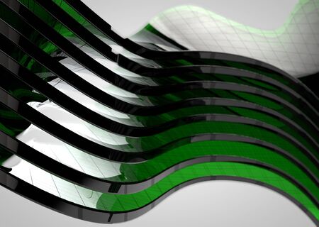 Green glass abstract backgroundの写真素材