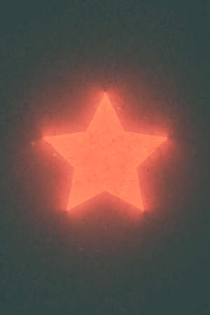 Grunge Red Star Abstraction backgroundの写真素材
