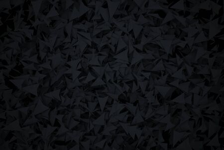 Abstract dark background with modern style polygonesの写真素材