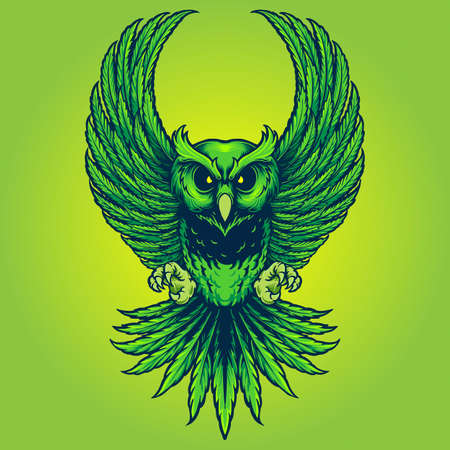 Gold Skull Smoking Marijuana Vector illustrations for your work Logo, mascot merchandise t-shirt, stickers and Label designs, poster, greeting cards advertising business company or brands.のイラスト素材