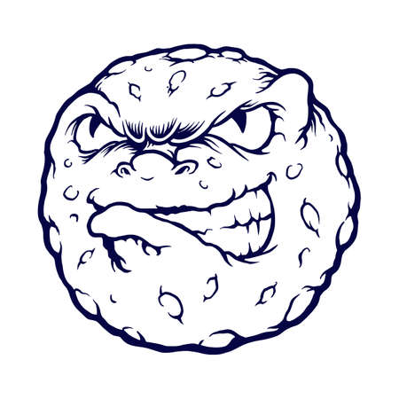 Cookies Biscuit Silhouette Logo Vector illustrations for your work Logo, mascot merchandise t-shirt, stickers and Label designs, poster, greeting cards advertising business company or brands.のイラスト素材