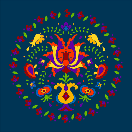 Vector hand drawn National crimean tatar pattern illustrationのイラスト素材