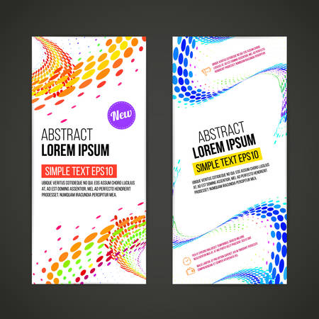 Abstract round composition. Flyer template. Brochure design template. A4, book, journal background design. Layout vector template. EPS10のイラスト素材