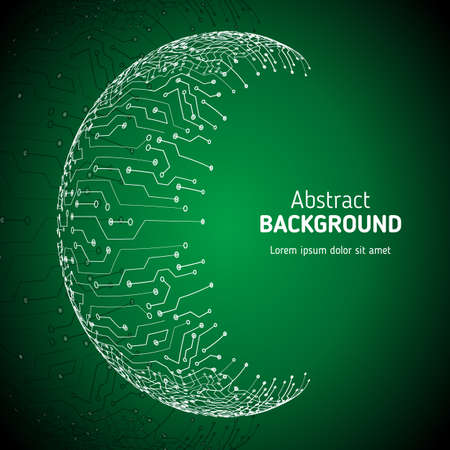 Digital technologies abstract backgroundのイラスト素材