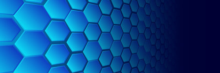 Cryptocurrency mining equipment. Blockchain system dark blue vector illustration. Abstract mining...