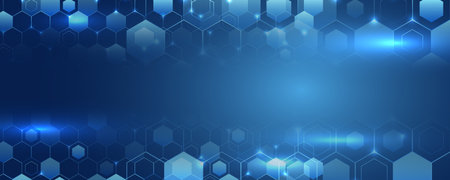 The global wireless standard concept. Hi-tech communication illustration on a blue background. 5G...