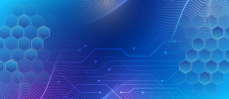 Data analytics concept. Sorting a large amount of data on a dark background. Big data visualization. Futuristic network or business analytics. Structuring the flow of information.のイラスト素材