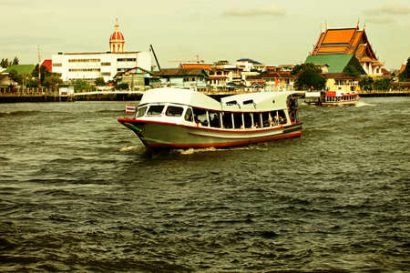 Chao Phraya riverのeditorial素材