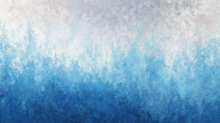 A captivating abstract background featuring a blend of blue and white hues with a textured, grunge effect, perfect for creative projects, designs, and artistic expressions.の素材