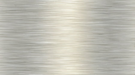 This image showcases a smooth brushed aluminum surface with a subtle light reflection, perfect for use in modern design projects and creative applications.の素材