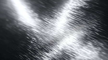 This mesmerizing silver texture showcases a polished metallic surface, reflecting light beautifully. Ideal for modern designs and artistic projects.の素材
