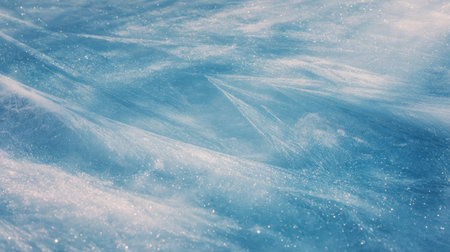 This captivating image showcases the beauty of blue water with gentle waves and sparkling light reflections, evoking a sense of tranquility and peace in nature.の素材