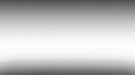 This abstract minimalist gradient background features soft shades of grey and white, ideal for modern design projects. It exudes calmness and elegance.の素材