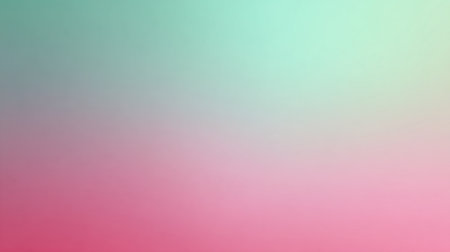 This soft gradient background features a harmonious blend of pink, green, and blue hues, perfect for various creative projects or artistic endeavors.の素材