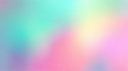This abstract gradient background features soft pastel colors in a blurry, dreamlike style, perfect for artistic designs and creative projects.の素材