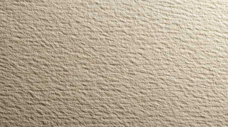 This close-up image showcases a textured beige paper surface, perfect for creative projects, artistic backgrounds, and elegant design applications.の素材