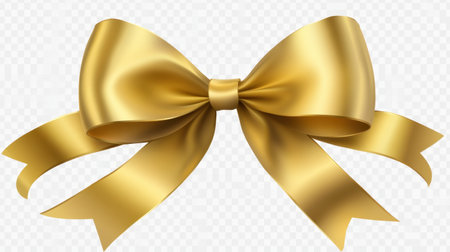 This stunning gold bow features smooth ribbons and an elegant design, ideal for enhancing gifts, decorations, and special occasions with a touch of luxury.の素材