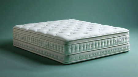 This elegant white mattress offers ultimate comfort and style for any bedroom. With a plush texture and modern design, it enhances sleep quality and relaxation.の素材
