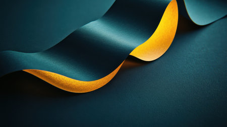 Captivating abstract image featuring flowing dark and light waves, showcasing smooth curves and textures. Perfect for modern design applications.の素材