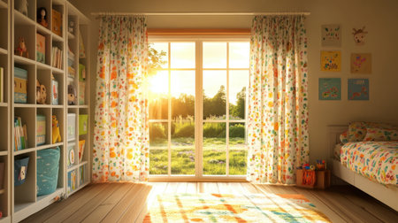 A beautifully designed childrenの素材