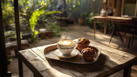 A serene cafの素材