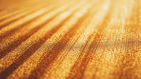 This stunning image showcases a golden surface illuminated by soft light, revealing intricate textures and patterns that evoke warmth and tranquility.の素材