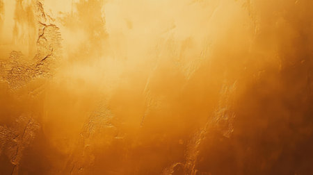 This image features an abstract background with warm golden tones and subtle texture, ideal for use in creative designs, art projects, and elegant presentations.の素材