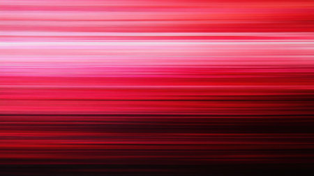 This image features an abstract red background with gradient lines that create a sense of motion and depth. Ideal for design projects and creative endeavors.の素材