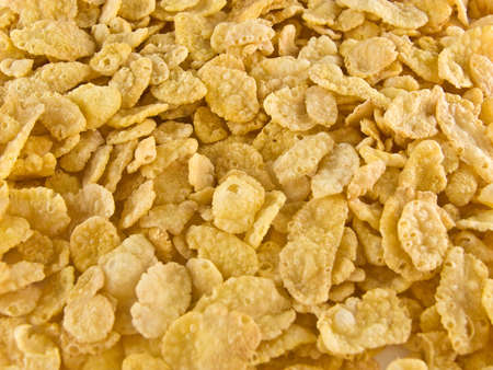 Corn flakes background