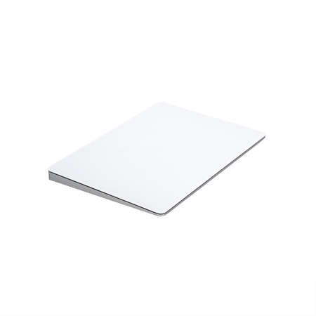 Minsk, Belarus - 5 Oct, 2017: Magic Trackpad made by Apple Inc. isolated on white background. illustrative editorial.のeditorial素材