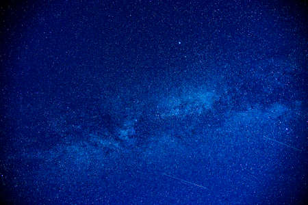 Night sky with a lot of shiny stars. Amazing astronomy background.