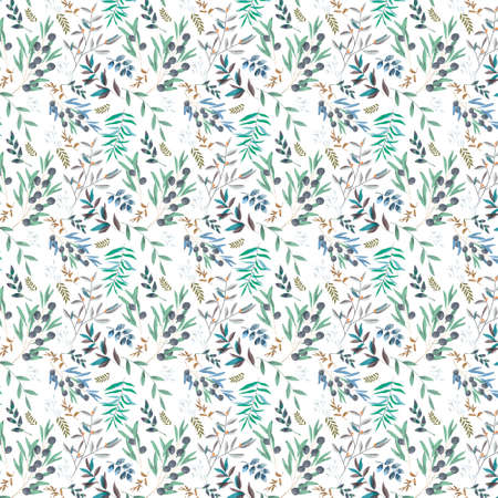 Olive digital clip art watercolor drawing flowers illustration similarの写真素材